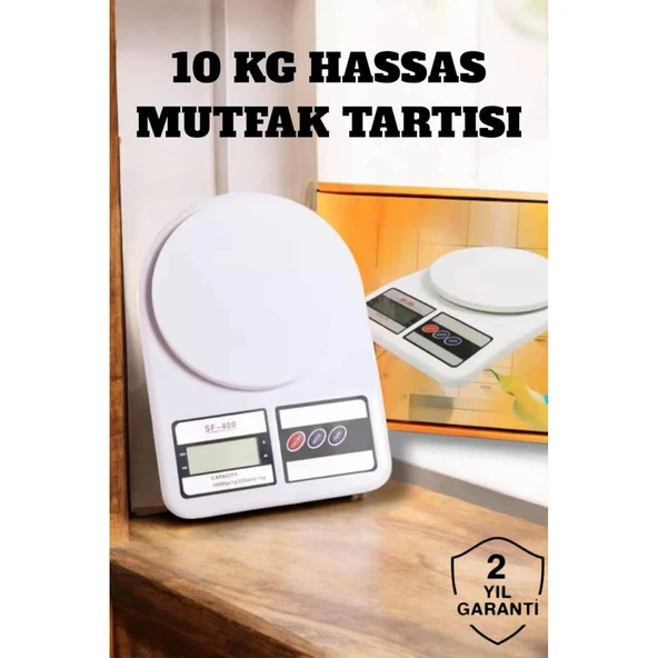 Net LCD Ekran ve Otomatik Kapanma Özelliği ile Uzun Ömürlü Dijital Mutfak Tartısı ürün görseli 1