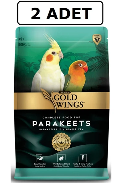 Gold Wings Premium Paraket 1 Kg X 2 ürün görseli 1