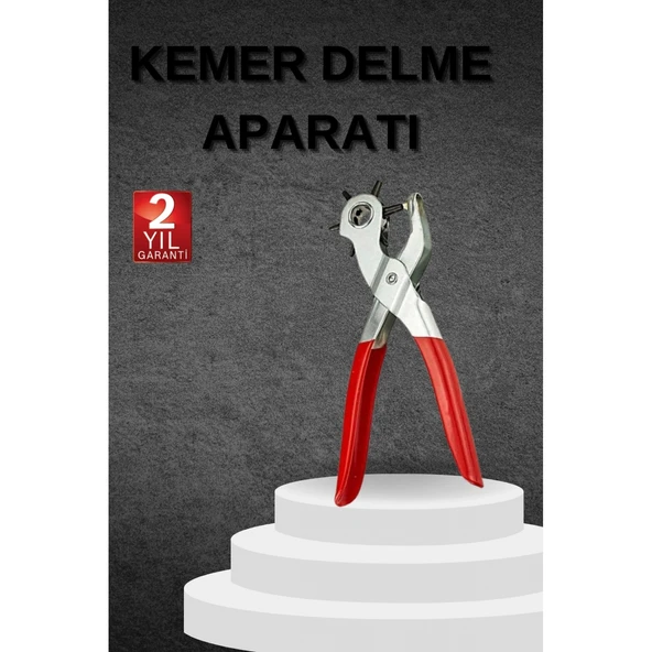 Kemer Delme Pensesi- Kemer Delik Açma Zımbası Paslanmaz Çelik ürün görseli 1