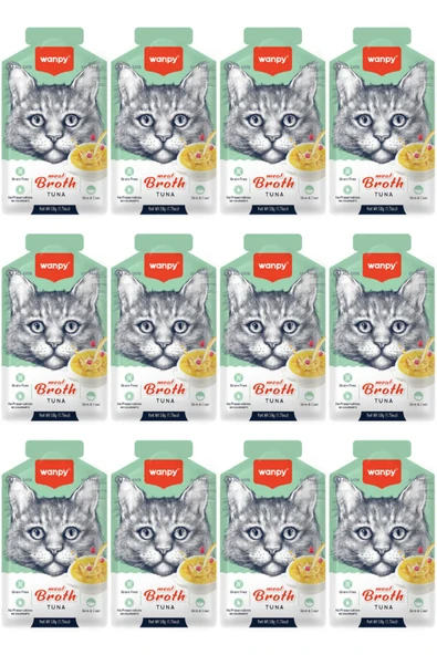 Wanpy Kedi Çorba Ton Balıklı X 24 ürün görseli 1