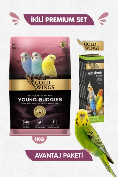 Gold Wings Premium Yavru Muh Set 2 li ürün görseli 1