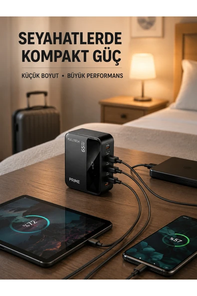 Akıllı Güç Dağılımlı 4 Girişli Şarj İstasyonu ürün görseli 1