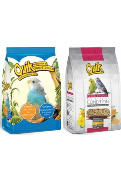 Quik Muhabbet Kuşu Konuşturucu ve Kızıştırıcı Yem 150 Gr. ürün görseli 1