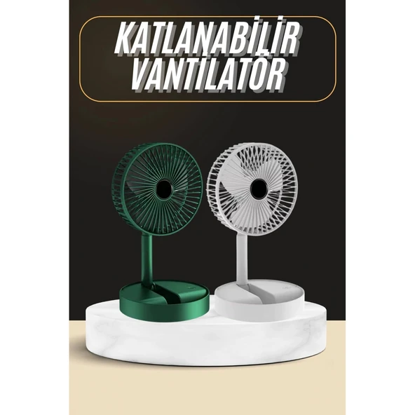 Katlanabilir Usb Şarjlı Masaüstü Soğutucu Mini Fan Telefon Tutucu ürün görseli 1