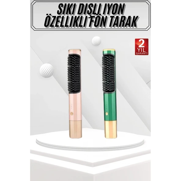 Elektrikli Fön Tarak Düzleştirici Elektriklenme Karşıtı Üflemeli ürün görseli 1