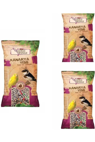 Gold Wings Meyveli Kanarya Yemi 300 Gr X 3 Paket ürün görseli 1
