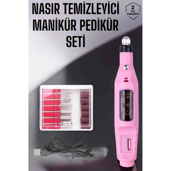 Protez Tırnak Manikür ve Pedikür Seti Elektrikli ürün görseli 1
