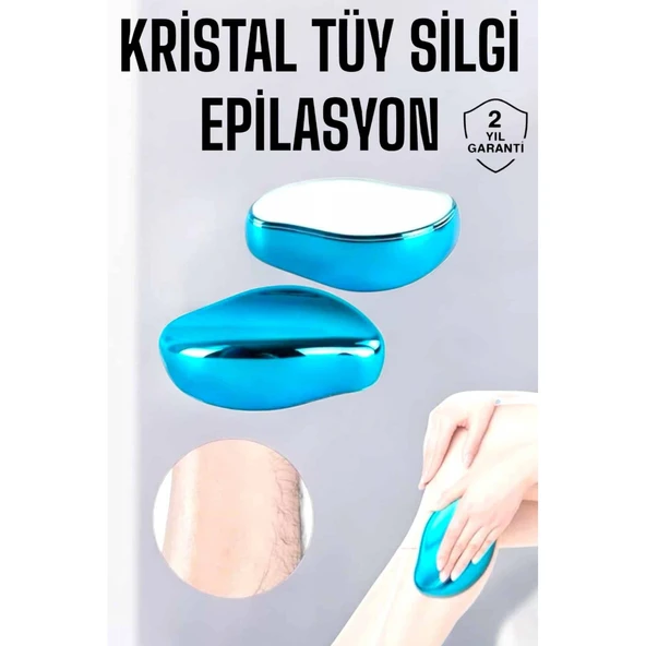 Epilasyon Aleti Bacaklar Kollar İçin Yıkanabilir Kristal Epilatör Tüy Silgi ürün görseli 1