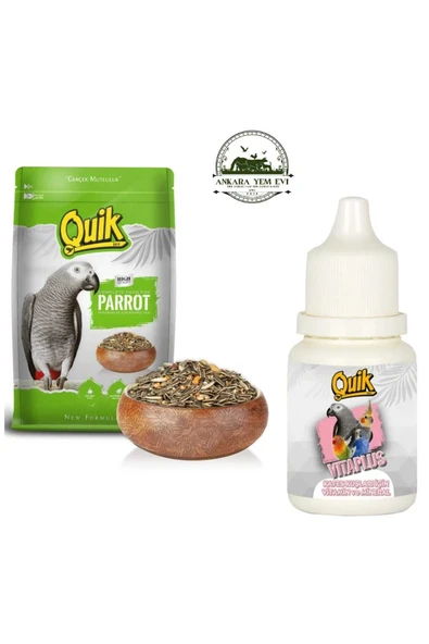 Quik Parrot & Multivitamin Set ürün görseli 1