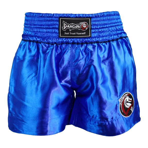 DragonDo MT3033 Muaythai Şortu Mavi Kick Boks Şortu ürün görseli 1