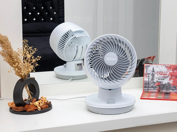 ZLN1009 8 Hava Dolaşımlı Masa Üstü Vantilatörü - Resim 5