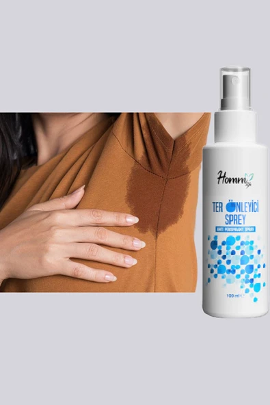 HOMM BİTKİSEL ÜRÜNLER Kadın Ter Önleyici Sprey 100 ml ürün görseli 1
