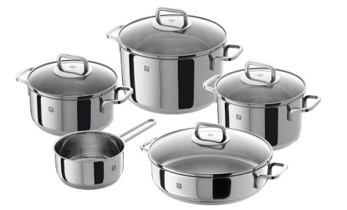 Zwilling Quadro 5 Parça Tencere Seti (Zwilling Tükiye Garantili) ürün görseli 1
