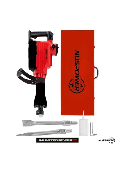 nuspower 16 Kg Darbeli Kırıcı Delici Hilti 1800W – Profesyonel Beton Kırma Makinesi ürün görseli 1