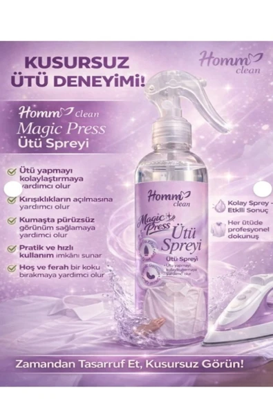 homm CLEAN ÜTÜ SPREYİ 190 ML ürün görseli 1