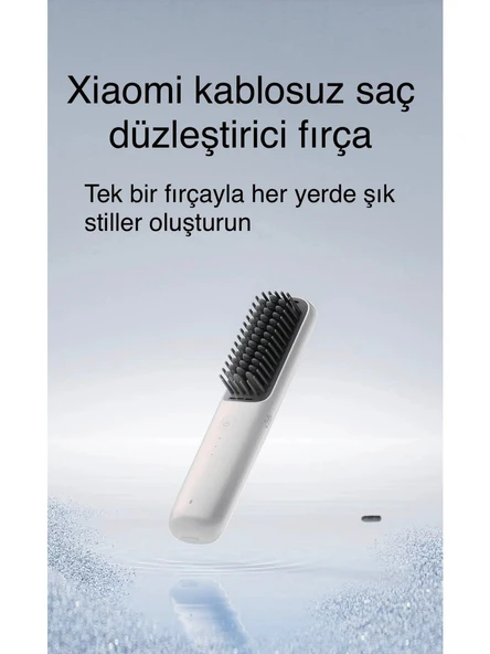 Xiaomi Kablosuz Saç Düzleştici Fırça ürün görseli 1