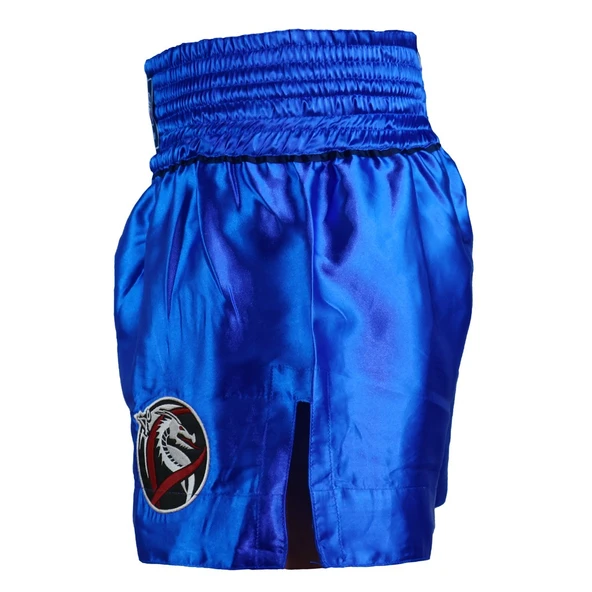 DragonDo MT3033 Muaythai Şortu Mavi Kick Boks Şortu - Resim 3