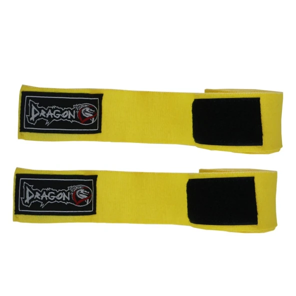 DragonDo 83821 Elite Elastik 3,5 metre Bandaj Sarı Boks Bandajı ürün görseli 1