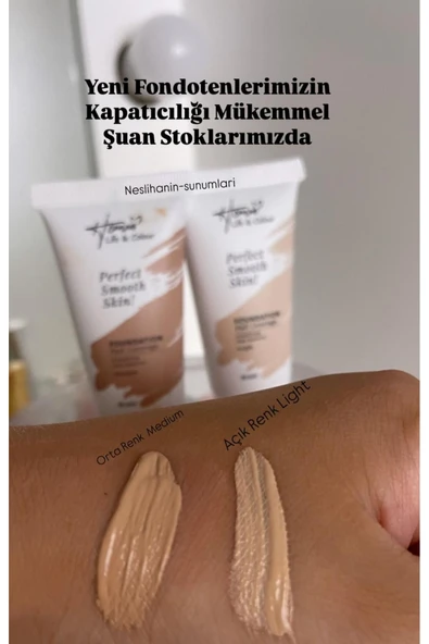 Homm Bitkisel Homm Life Fondoten Foundatıon Medium 30ml - Resim 2