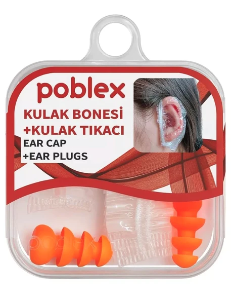 Poblex Kulak Bonesi + Kulak Tıkacı ürün görseli 1