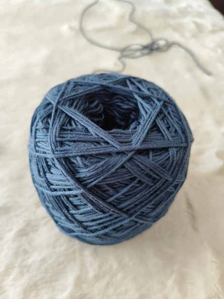 Koton İp - Denim Lacivert ip 100 gr ürün görseli 1