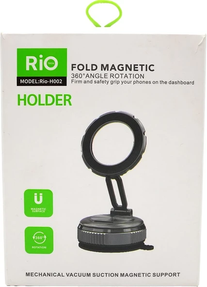 Fold Magnetic 360 Derece Döner Araç Telefon Tutucu Manyetik Tutucu ürün görseli 1