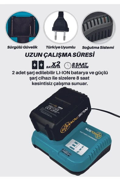 nuspower 2'Lİ BUDAMA SETİ - Resim 3