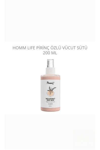 ESLEM PİRİNÇ ÖZLÜ VÜCUT SÜTÜ 200 ML ürün görseli 1