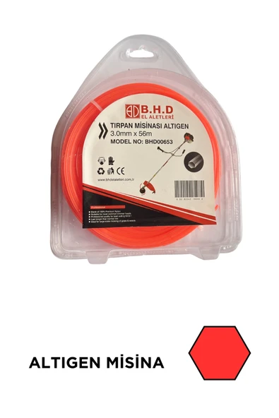 F&S Yazıcı Ticaret Tırpan Altıgen Misina- 3.0mm 56 Metre - Yüksek kalite ürün görseli 1