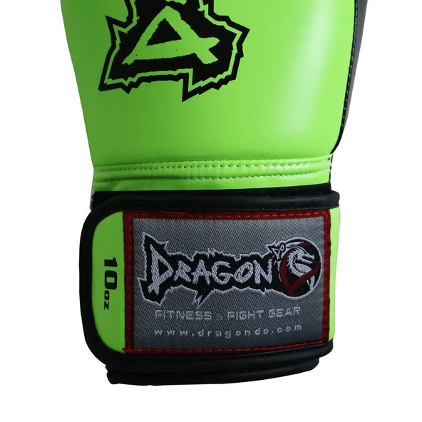 DragonDo 30097-P Attack-5 Plus Boks Eldiveni Yeşil - Resim 4