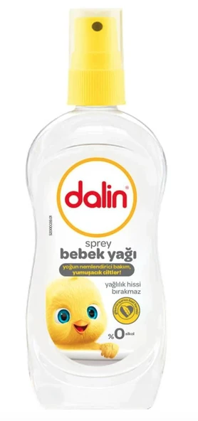 Dalin Bebek Yağı Sprey 200 ml ürün görseli 1