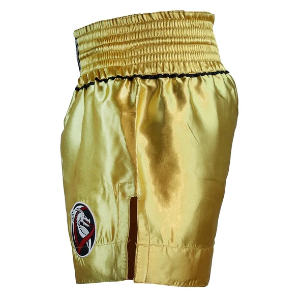 DragonDo MT3033 Muaythai Şortu Gold Kick Boks Şortu - Resim 3