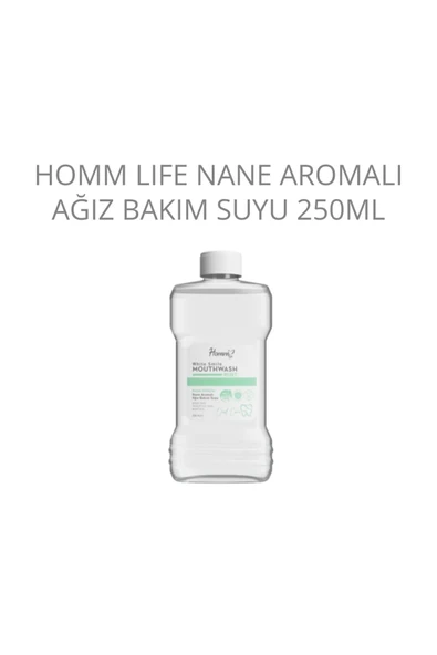 Homm Bitkisel HOMM LIFE NANE AROMALI AĞIZ BAKIM SUYU 250ML ürün görseli 1