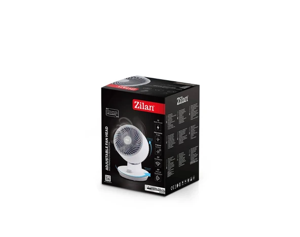 ZLN1009 8 Hava Dolaşımlı Masa Üstü Vantilatörü - Resim 4