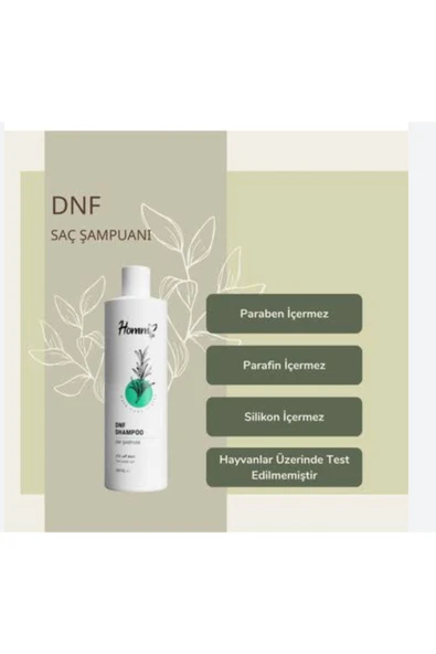 Homm Bitkisel HOMM LIFE DNF ŞAMPUAN 400 ML ürün görseli 1