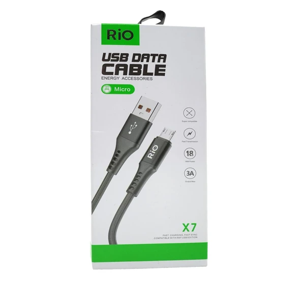 Mikro USB Data Kablosu 18W Güçlü Hızlı Şarj ve Data Transfer ürün görseli 1