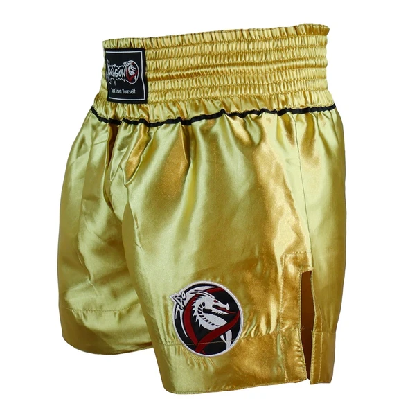 DragonDo MT3033 Muaythai Şortu Gold Kick Boks Şortu - Resim 2