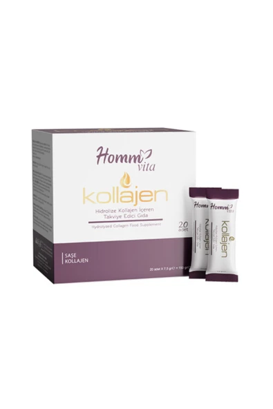 hommvita Homm Vita Kolajen İçecek 20x 7,5 gr ürün görseli 1