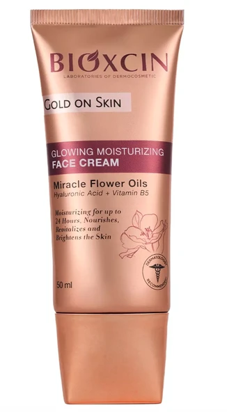 Bioxcin Gold On Skin Işıltılı Nemlendirici Yüz Kremi 50 ml ürün görseli 1