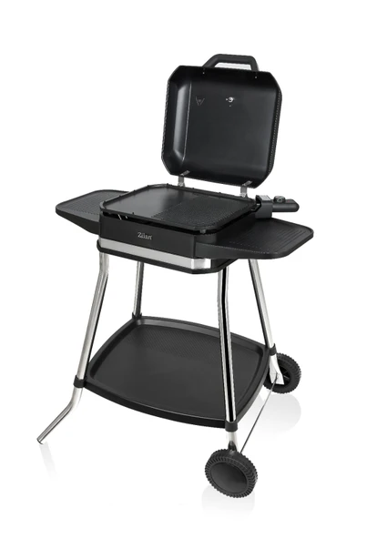Zilan ZLN2501 Elektrikli Barbekü Mangal | Standlı | Kapaklı | Döküm ızgara ürün görseli 1