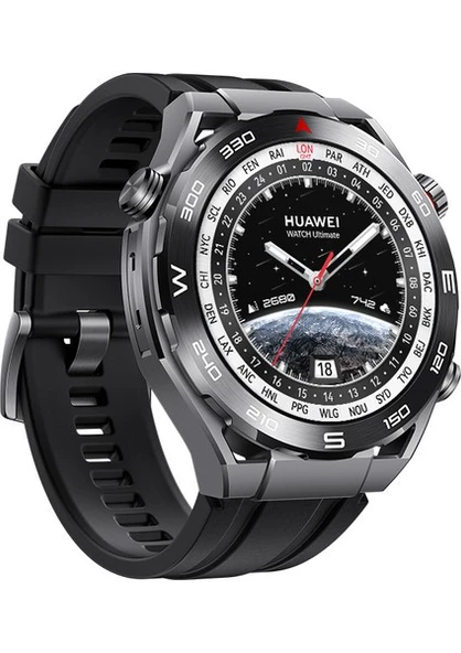 Huawei Watch Ultimate Siyah Akıllı Saat - Resim 3