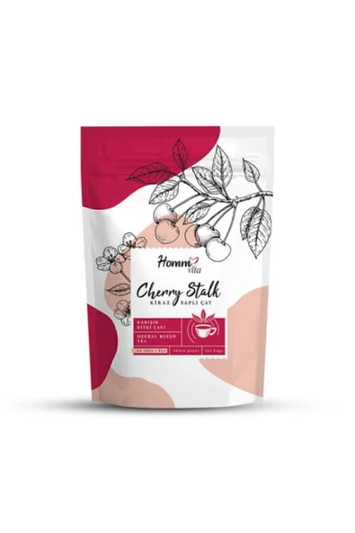 Homm Bitkisel Homm Vita Kiraz Saplı Karışık Bitki Çayı 60 Poşet 90gr ürün görseli 1