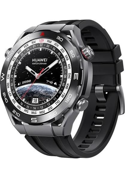 Huawei Watch Ultimate Siyah Akıllı Saat ürün görseli 1