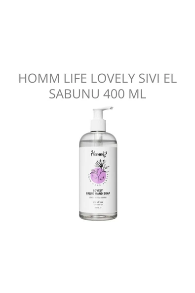 Homm Bitkisel HOMM LIFE LOVELY SIVI EL SABUNU 400 ML ürün görseli 1
