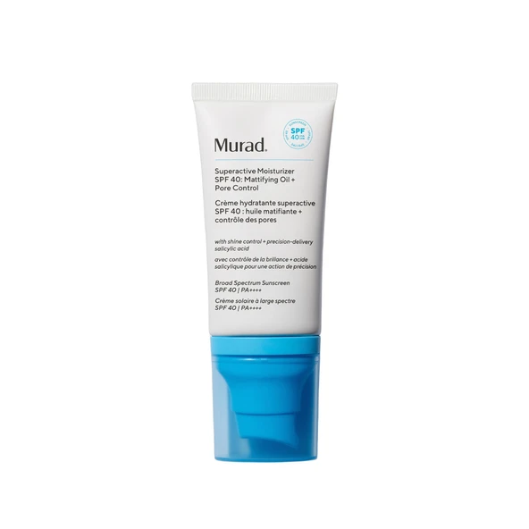 Murad Superactive Moisturizer SPF40 Mattifying Oil + Pore Control Cream Yağlanma Karşıtı ve Gözenek Sıkılaştırıcı 50 ml ürün görseli 1