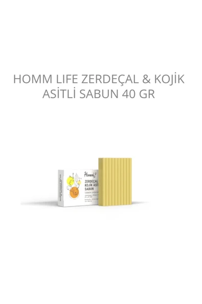 Homm Bitkisel Homm Life Zerdeçal & Kojik Asitli Sabun 40 gr. ürün görseli 1