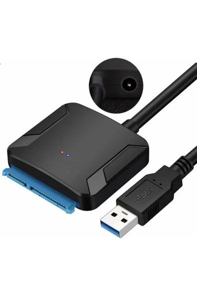 US TECHNOLOGY Sata Usb 3.0 2.5 / 3.5 Hdd Ssd Sabit Disk Dönüştürücü Kablosu ürün görseli 1