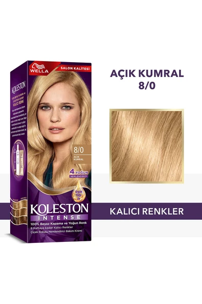 Koleston Intense Saç Bayası 8.0 Açık Kumral ürün görseli 1