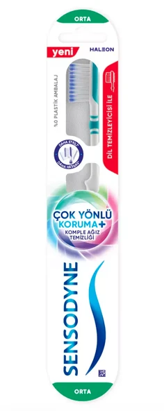 Sensodyne Diş Fırçası Çok Yönlü Koruma Orta %0 Plastik ürün görseli 1