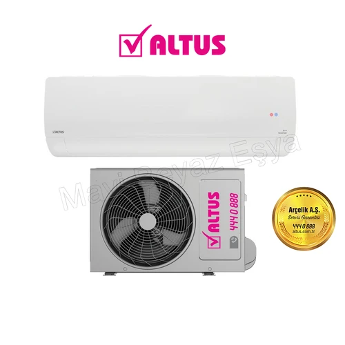 (ÜCRETSİZ MONTAJ)Altus Alk 9060 A++ 9.000 Btu Inverter Duvar Tipi Split Klima ürün görseli 1